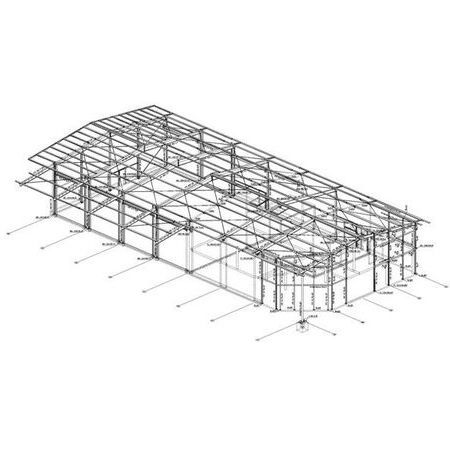 Werkstatthalle mit Verwaltungstrakt