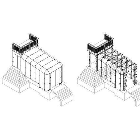 Wintergarten aus Glas