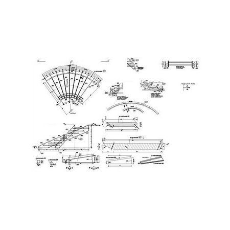 Wendeltreppe und Blechkonstruktion